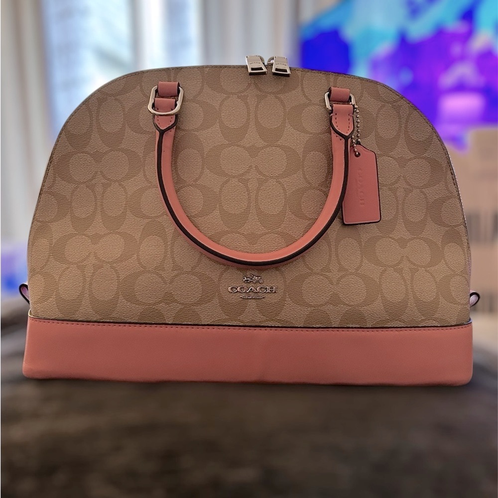 Coach Pink Sierra Satchel